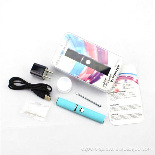 350mah Ce Elips E Cig No Burning Taste For Dry Herb / Wax